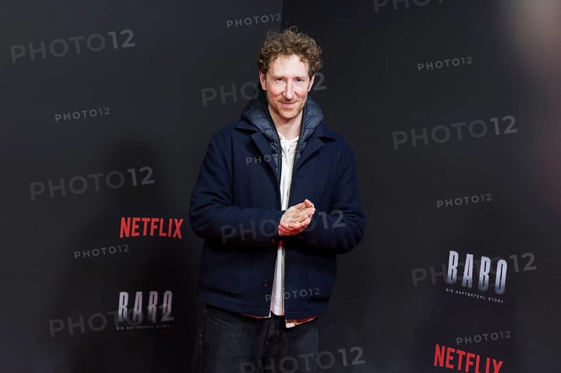 Louis Klamroth at the premiere of the Netflix film Babo in the Astor Film Lounge Berlin on 24.10.2025
