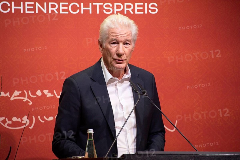 Richard Gere (International Chairman of the International Campaign for Tibet), at the presentation of the Snow Lion Human Rights Prize, Umweltforum Berlin, Berlin, 25.10.2025
