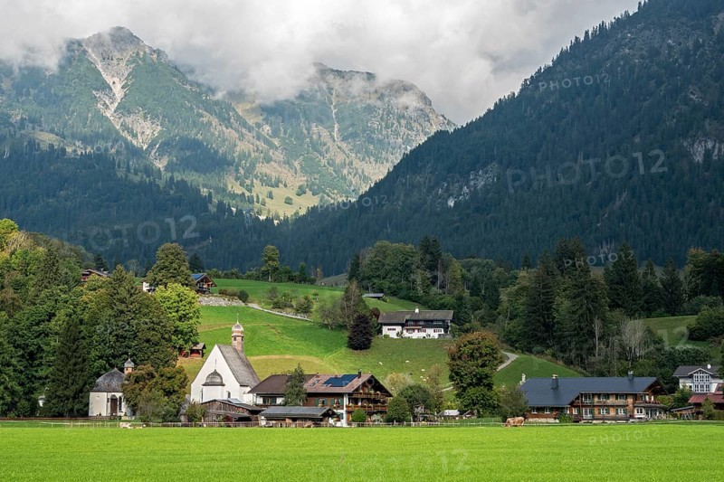 Loretto Chapels, Oberstdorf, Oberallgäu, Allgäu, Bavaria, Germany