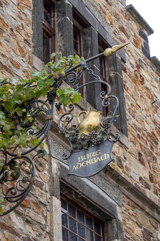 The old town of Ahrweiler, renovated, restored, partly rebuilt after the flood in the Ahr Valley in July 2021, Rhineland-Palatinate