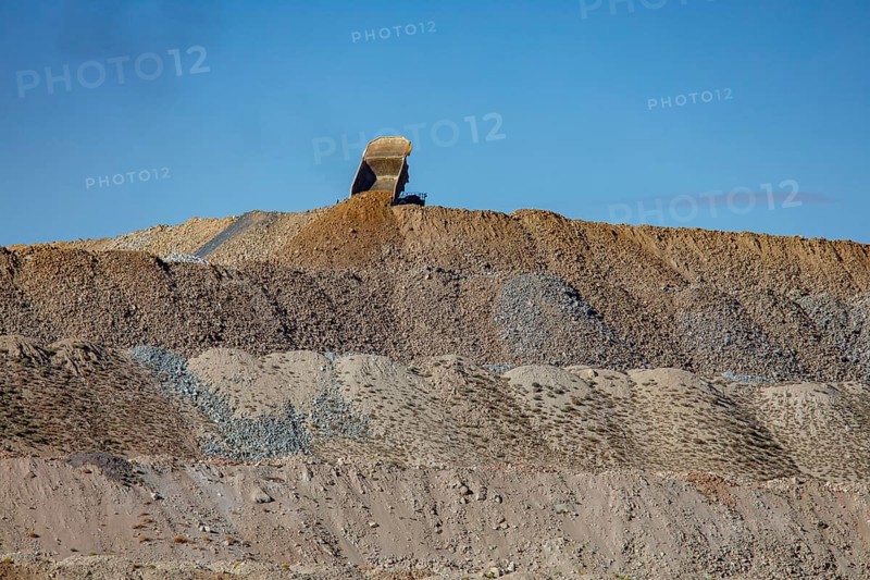 Round Mountain, Nevada - The Round Mountain Gold Mine, an open pit mine operated by Kinross Gold