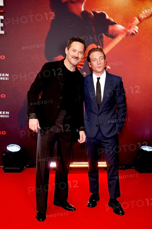 Director Scott Cooper and Jeremy Allen White at the premiere of the cinema film 'Springsteen: Deliver Me From Nowhere' at the Zoo Palast. Berlin, 08.10.2025