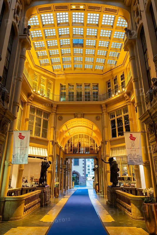 Mädler Passage, shopping arcade, Leipzig, Saxony, Germany