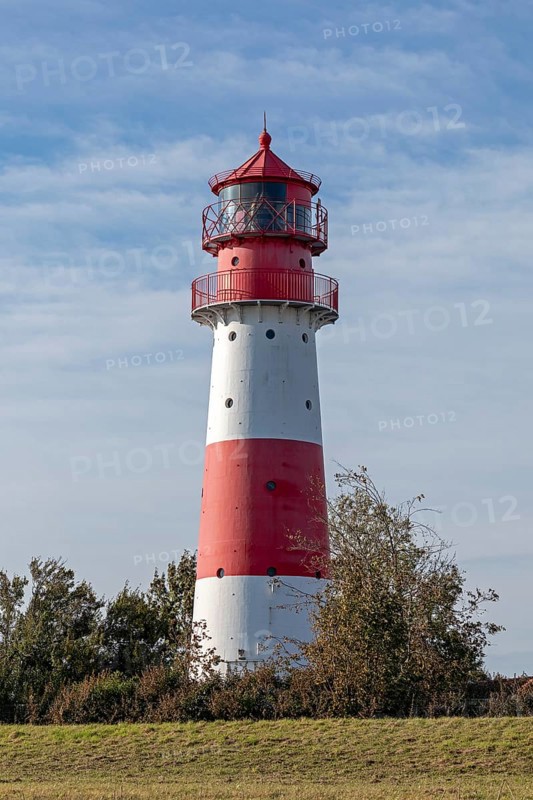 Lighthouse, Falshöft, Pommerby, Schleswig-Holstein, Germany