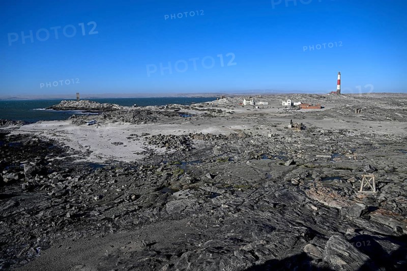 Leuchtturm von 1915, Dias Point oder Diaz Point, Lüderitz-Halbinsel, Region Karas, Namibia