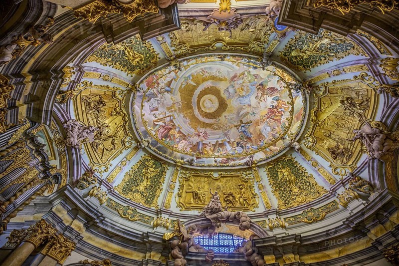 Innenaufnahme Kirche Kloster Weltenburg, Kelheim, Bayern, Deutschland