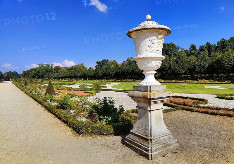 Charlottenburg Palace Gardens, also known as the Palace Park, baroque gardens, Charlottenburg Palace, Berlin, Germany