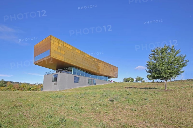 Ark Visitor Centre, archaeological museum, modern building, Nebra, Saxony-Anhalt, Germany