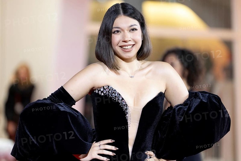 Venice, Italy - 3 September 2025: Kamilla Kostrova during the Red Carpet of - Cartier Glory To The Filmmaker Award 2025 and In the Hand of Dante - during the 82nd Venice International Film Festival