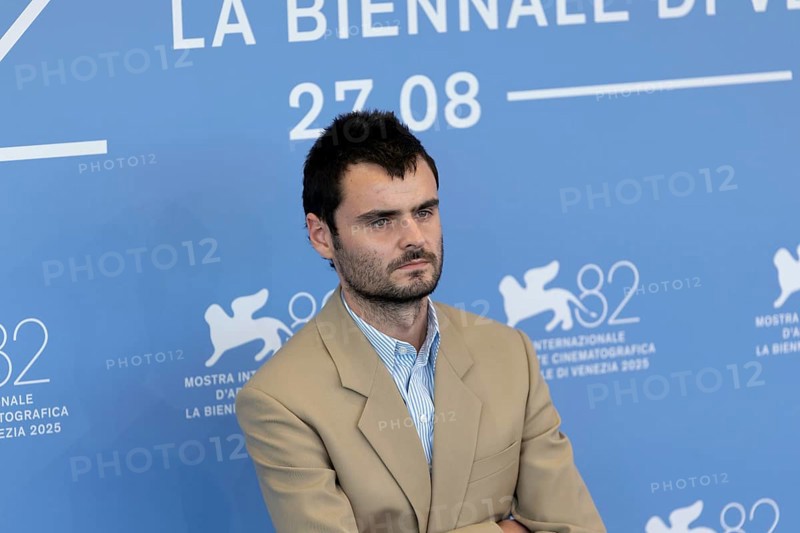 Venice, Italy - 3 September 2025: Duke Nicholson during the Photo Call of - In the Hand of Dante - during the 82nd Venice International Film Festival