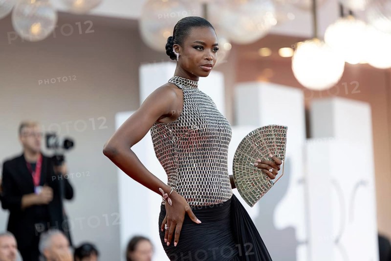 Venice, Italy - 1 September 2025: Maria Borges during the red carpet of - The Smashing Machine - during the 82nd Venice International Film Festival