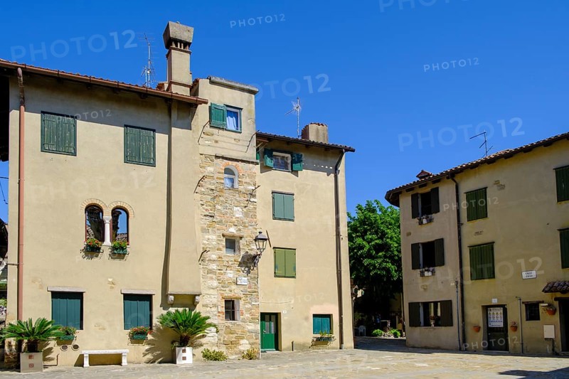 Old town streets, Grado, Julian Friuli, Adriatic Sea, Italy