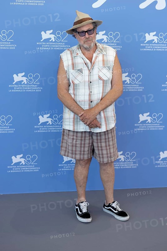 Venice, Italy - 3 September 2025: Julian Schnabel during the Photo Call of - In the Hand of Dante - during the 82nd Venice International Film Festival