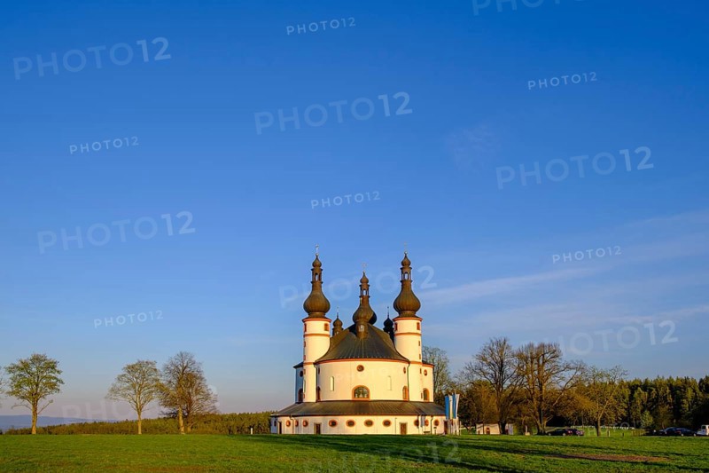 Pilgrimage church, Dreifaltigkeitskirche Kappl, near Waldsassen, Upper Palatinate, Bavaria, Germany