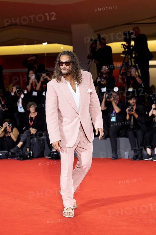 Venice, Italy - 3 September 2025: Jason Momoa during the red carpet of - Cartier Glory To The Filmmaker Award 2025 and In the Hand of Dante - during the 82nd Venice International Film Festival