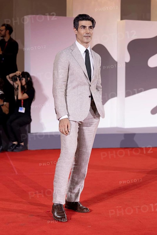 Venice, Italy - 3 September 2025: Louis Cancelmi during the red carpet of - Cartier Glory To The Filmmaker Award 2025 and In the Hand of Dante - during the 82nd Venice International Film Festival