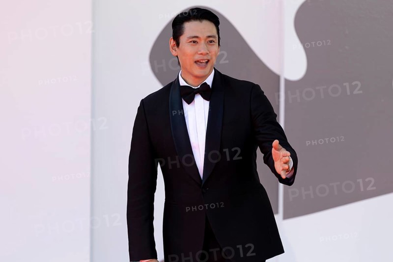 Venice, Italy - 3 September 2025: Teo Yoo during the red carpet of - The Voice Of Hind Rajab - during the 82nd Venice International Film Festival