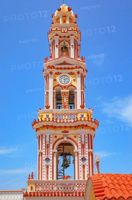Panormitis monastery, Panormitis, Symi Island, Dodecanese Islands, Greece