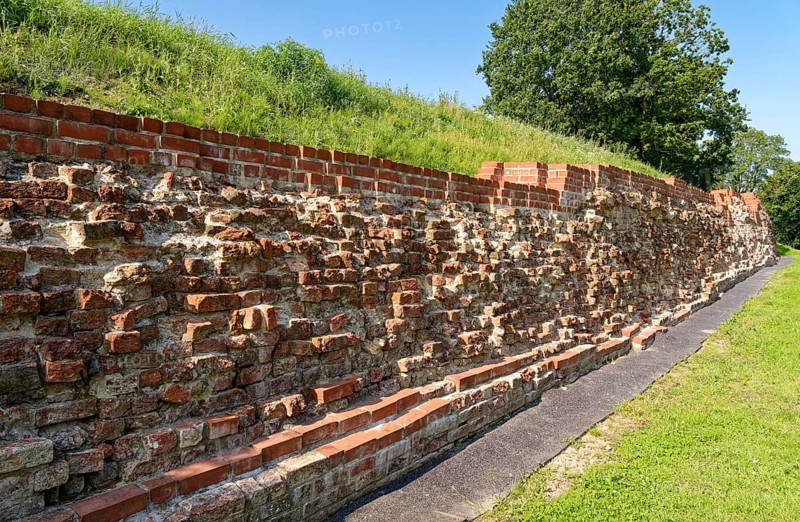 Parts of the Danewerk rampart system. Danewerk, part of the Haithabu and Danewerk UNESCO World Heritage Site, is a fortification for the defence of trade routes from the Viking Age in the municipality of Dannewerk in the Schleswig-Flensburg district. Dannewerk, Schleswig-Holstein, Germany