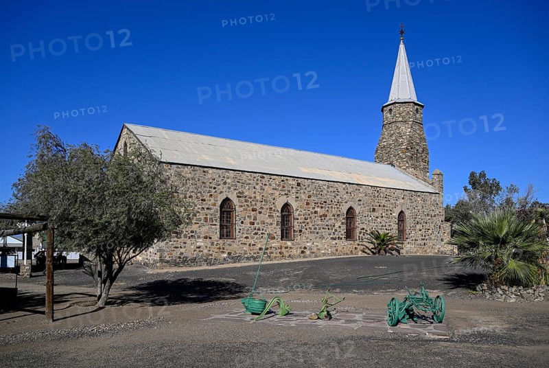 Rhenish Mission Church from 1895, today the Keetmanshoop Museum, Keetmanshoop, Karas Region, Namibia