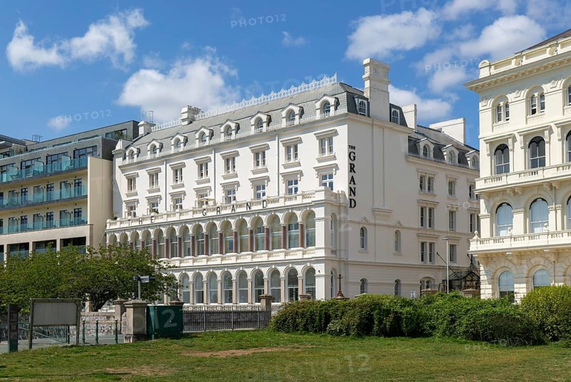 The Grand Hotel, The Promenade, Plymouth, Devon, England, UK historic listed building c 1870