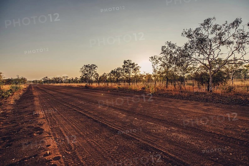 Outback Australia evening mood, Gibb River Road, North West Australia, The Kimberley Region, Australia