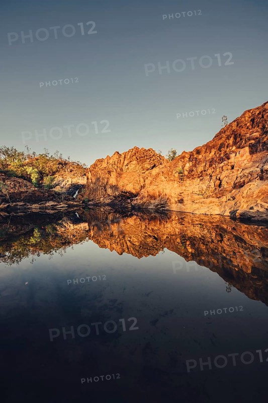 Sunrise Edith Falls in northern Australia, Australia