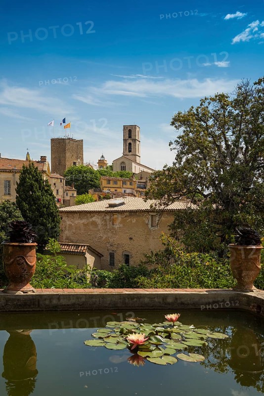 Panorama Old Town, Grasse, Alpes Maritimes, Provence Alpes Cote d'Azur, French Riviera, South of France, France