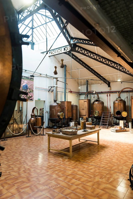 Interior view, Perfumery Molinard, Perfume manufacturer, Grasse, Alpes Maritimes, Provence Alpes Cote d'Azur, French Riviera, South of France, France