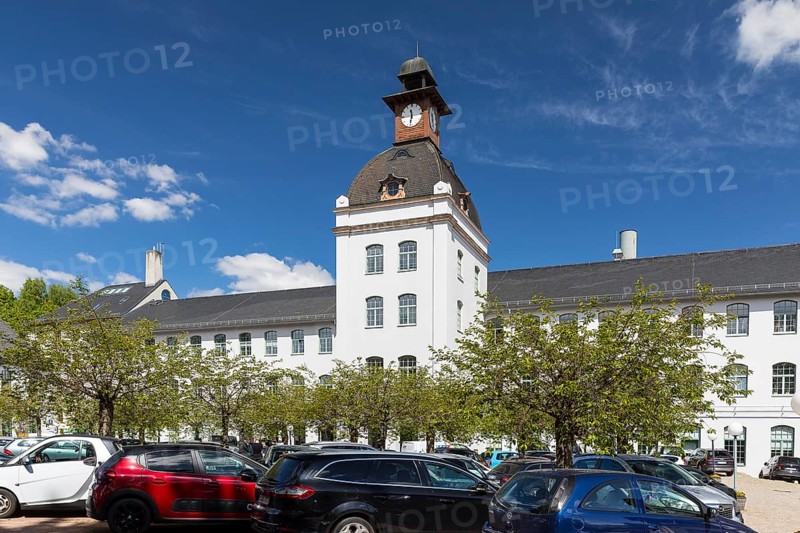 Kultur- und Gewerbepark schönherr.fabrik, heritage-protected main building of the former Saxon loom factory, Chemnitz, Saxony, Germany