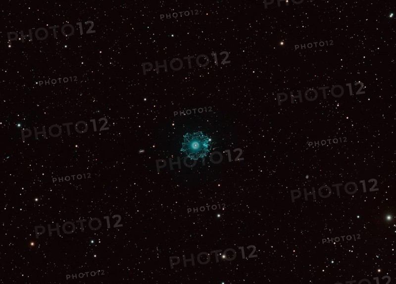 NGC6543, Cat's eye nebula, planetary nebula in the constellation Dragon