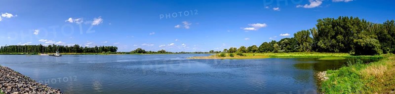Elbe near Havelberg, Saxony-Anhalt, Germany