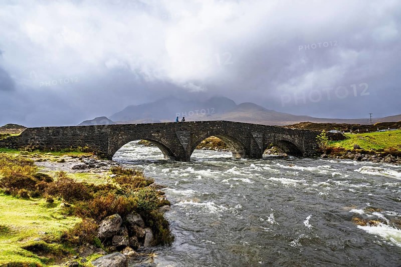Sligachan Old Bridge, Isle of Skye, Scotland, UK