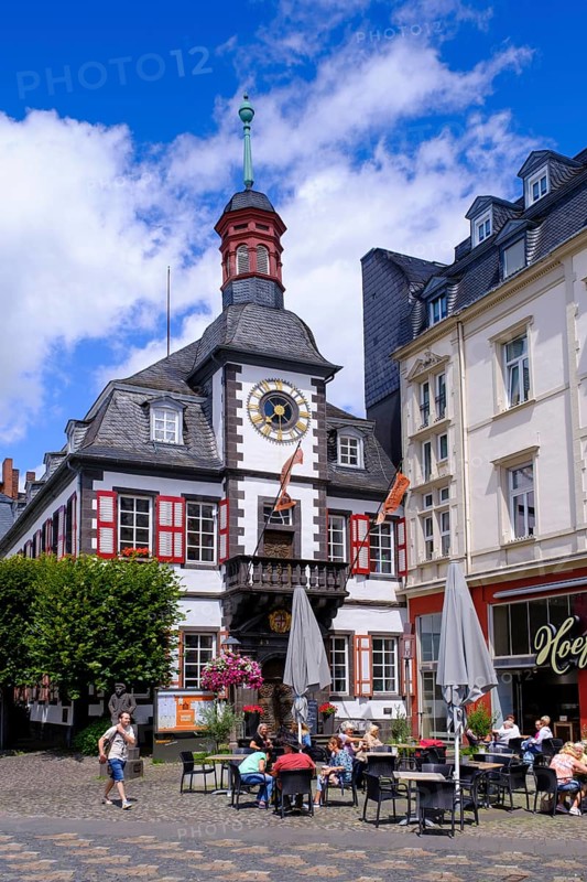 Old Town Hall, Market Square, Mayen, Vulkaneifel, Eifel, Rhineland-Palatinate, Germany