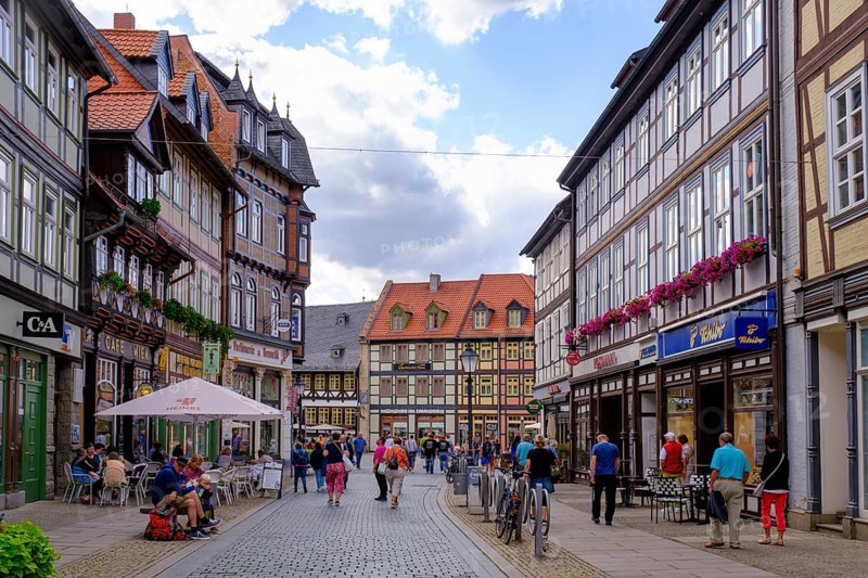 Breite Straße, Wernigerode, Harz, Saxony-Anhalt, Germany