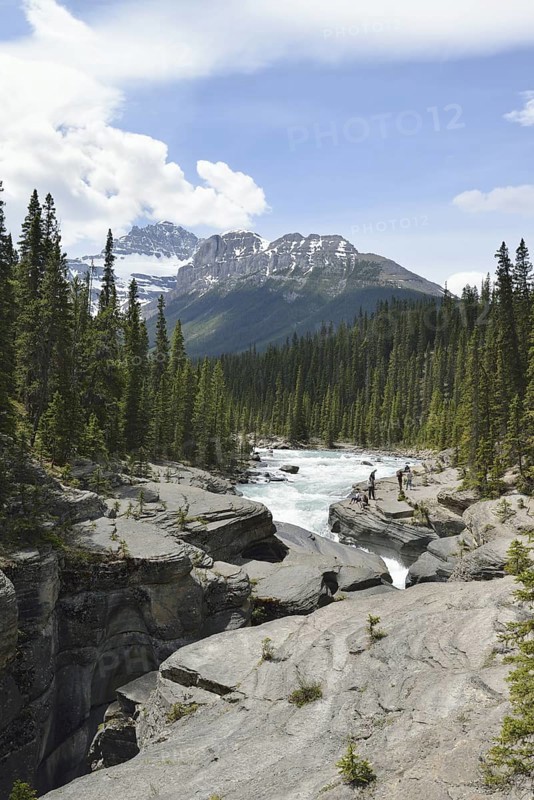 Mistaya Canyon, Icefields Parkway, Banff National Park, Alberta, Canada