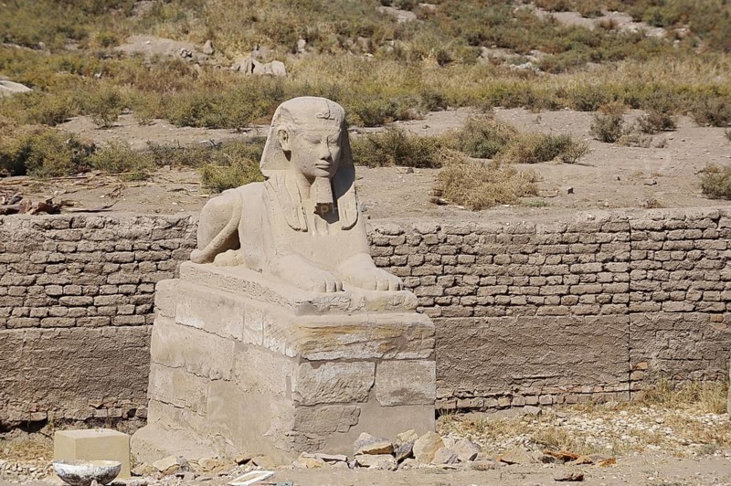 Sphinx, Luxor Temple, Luxor, Egypt