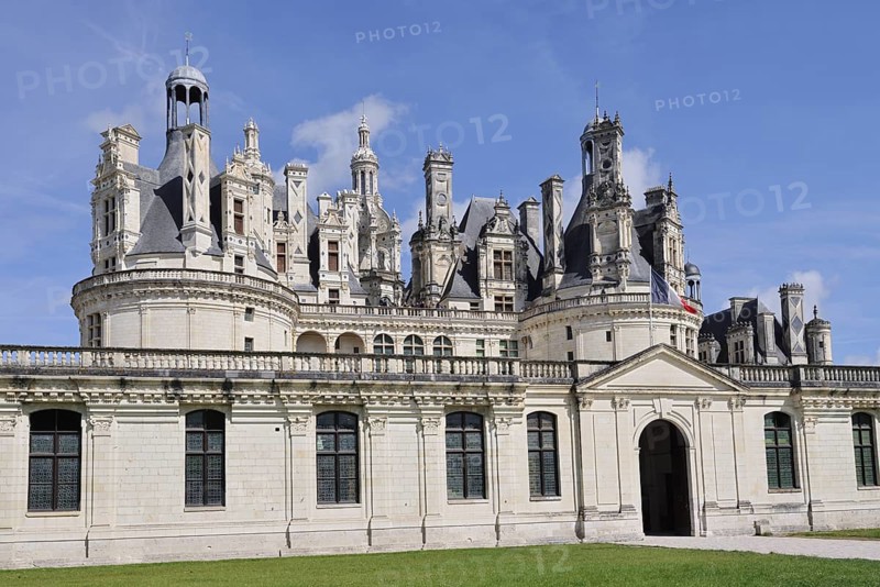 Chambord Castle, Loir-et-Cher department, Centre region, France