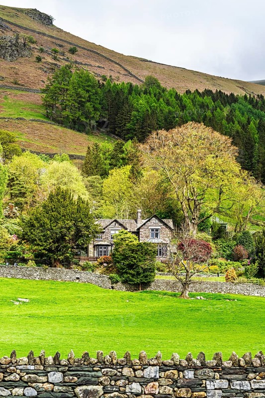 Grasmere Lake, Grasmere, Ambleside, Lake District, Westmorland, Cumbria, England, United Kingdom