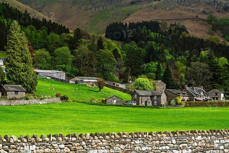 Grasmere Lake, Grasmere, Ambleside, Lake District, Westmorland, Cumbria, England, United Kingdom
