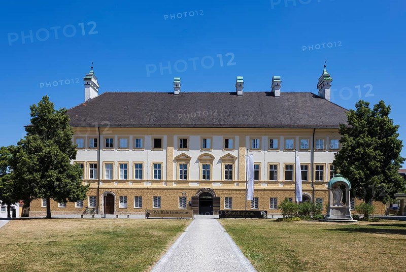 Pilgrimage museum at Kapellplatz, place of pilgrimage, Altötting, Upper Bavaria, Bavaria, Germany