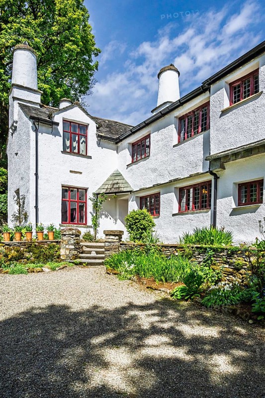 Townend house, National Trust, Troutbeck, Windermere, Lake District, Cumbria, England, United Kingdom