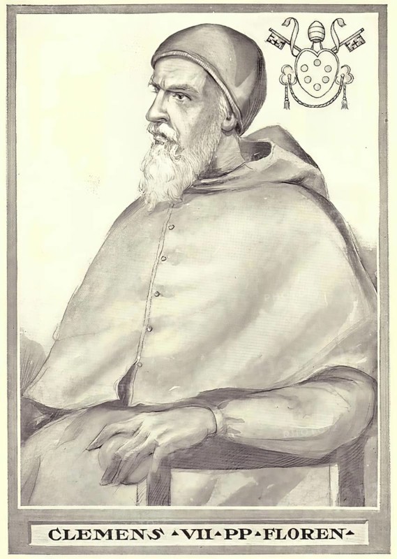 Clement VI, originally Pierre Roger or Peter of FÃ©camp, (born around 1290 at the castle of Maumont in Rosiers-d'Ã‰gletons, CorrÃ¨ze, France, died 6 December 1352 in Avignon, France) was a French Benedictine monk, Historical, authentic, digitally restored reproduction from a 19th century original, Record date not stated