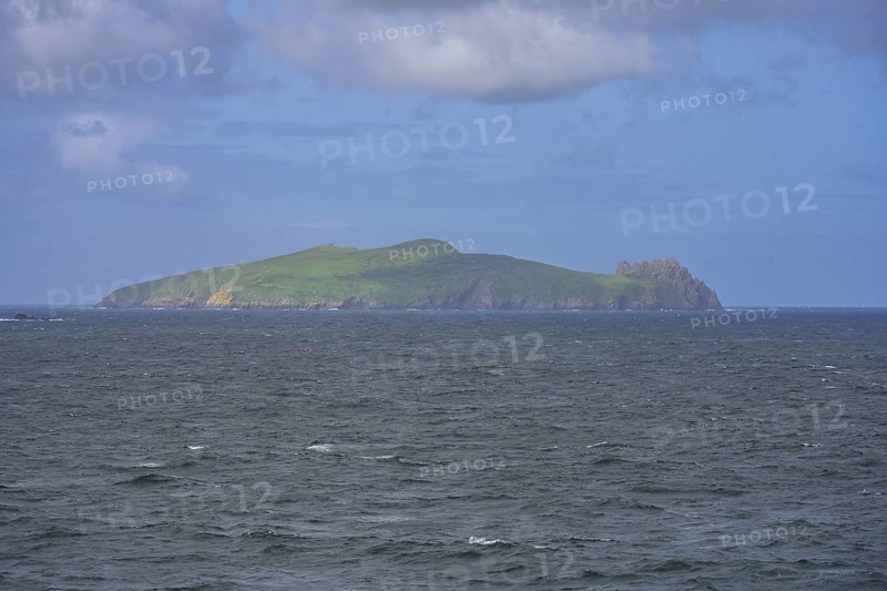 Inishtooskert Island (sleeping Giant), Blasket Centre Viewing Platform, Dunurlin, Kerry, Ireland
