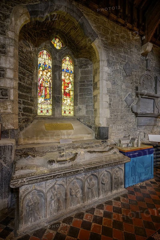 Tomb of James Schortals and Katherine Whyte, St. Canice's Cathedral, Kilkenny, County Kilkenny, Ireland