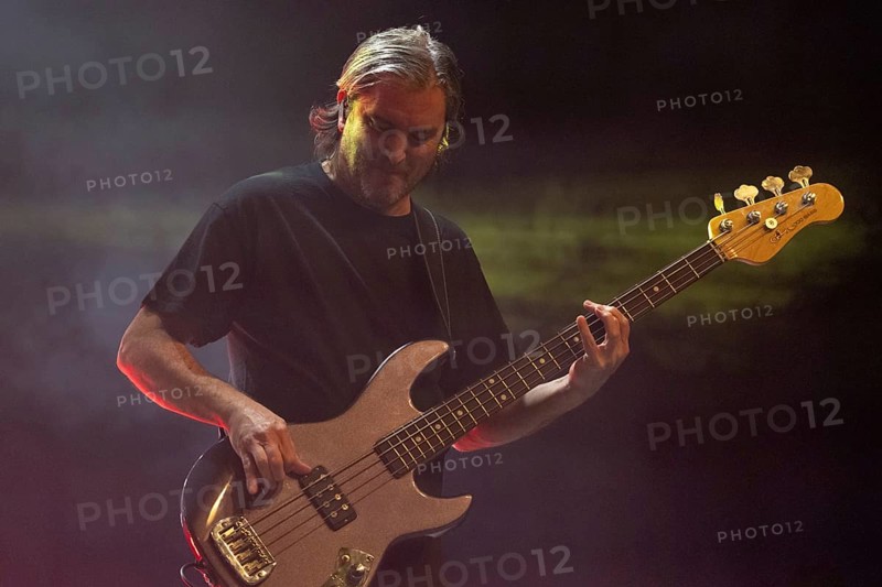 Dan Maines, bassist from Clutch, live on UK & European Tour 2025 at Huxleys Neue Welt in Berlin on 03.12.2025