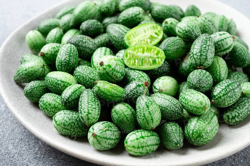 African cucumber, Mexican cucumber, mouse melon, Melothria