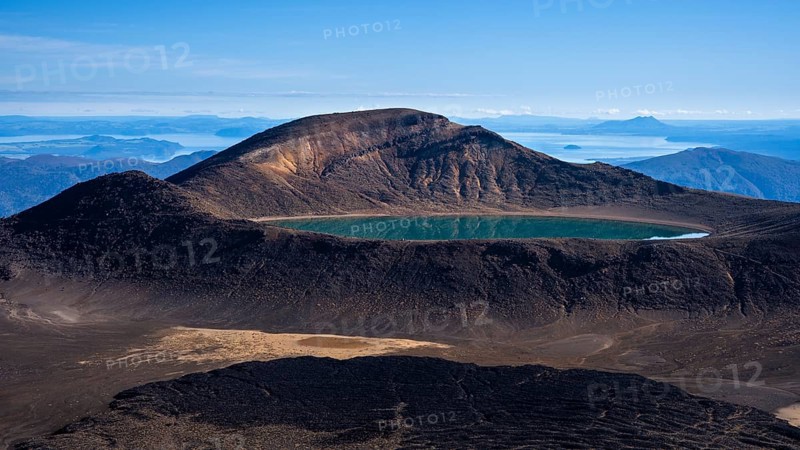The Blue Lake, Tongariro Alpine Crossing, Tongariro National Park, North Island, New Zealand