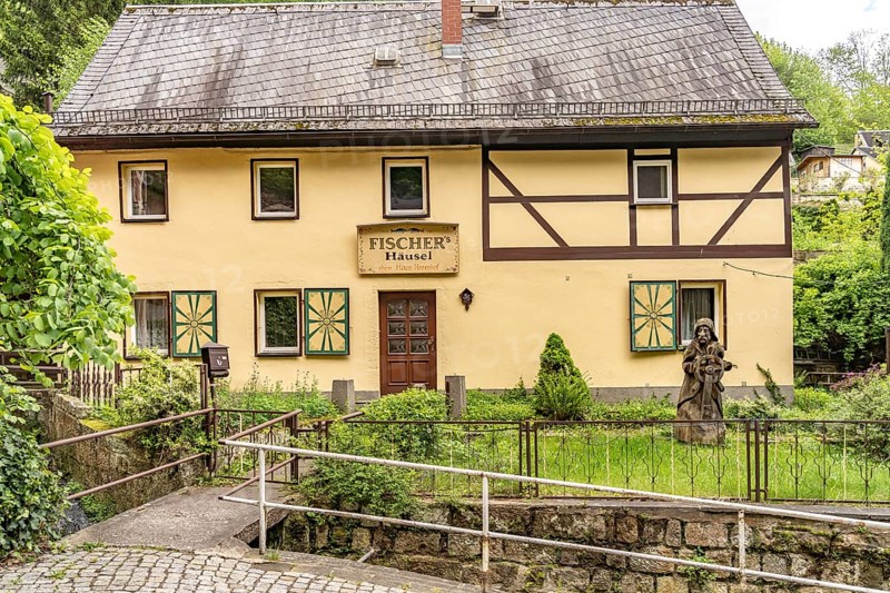 Restaurant Fischers HÃ¤usel in Schmilka, Bad Schandau, Saxony, Germany