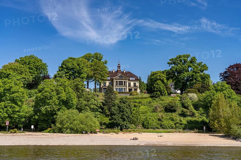The Villa de Freitas in Hamburg-Othmarschen, Elbchaussee, Hamburg, Germany